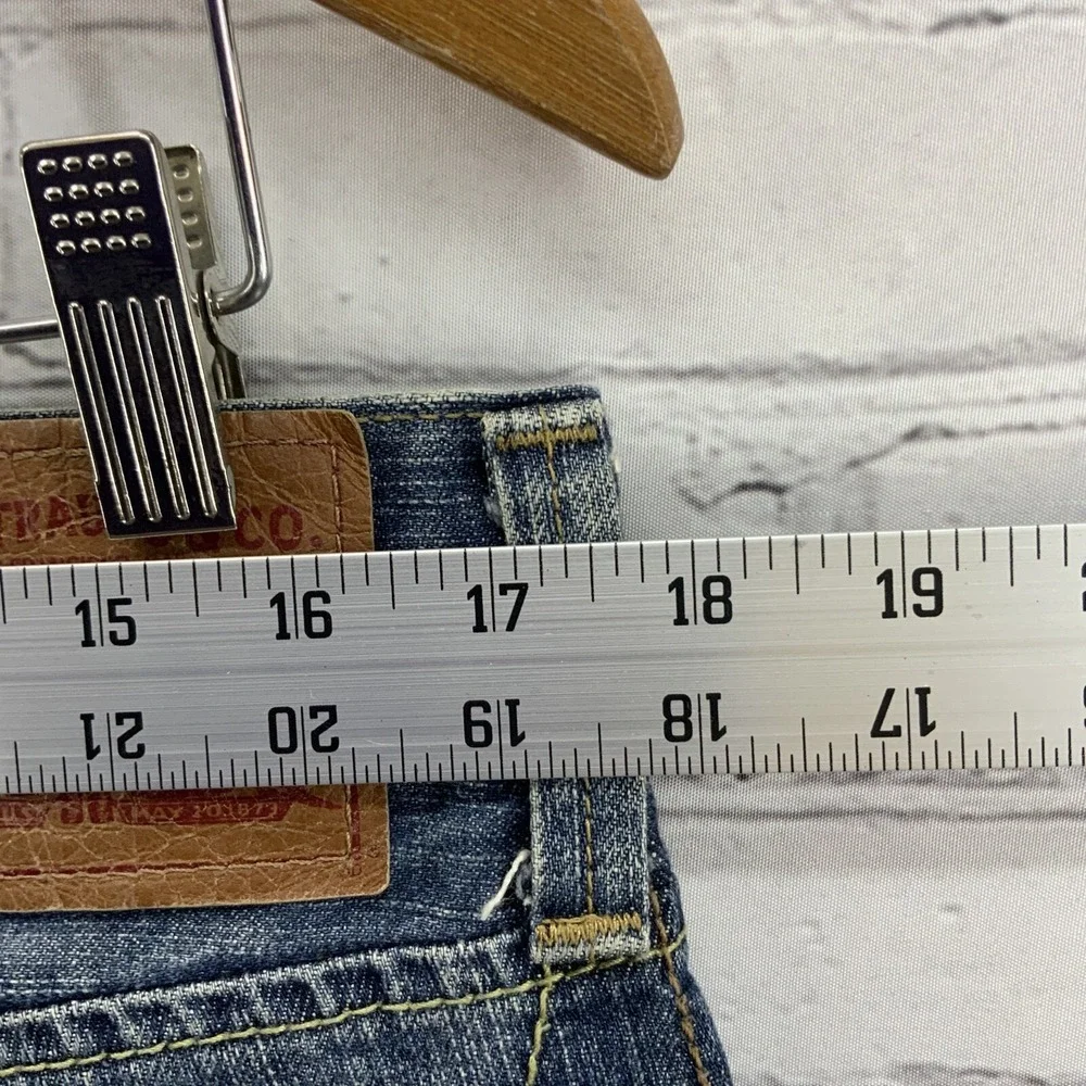 Levi's 514 Slim Straight Blue Jeans Mens Sz 34‎ x 34